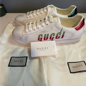 Gucci ace distressed siz13
